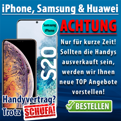 Handyvertrag ohne Schufa 100% Zusage? - iPhone14 Samsung Huawei
